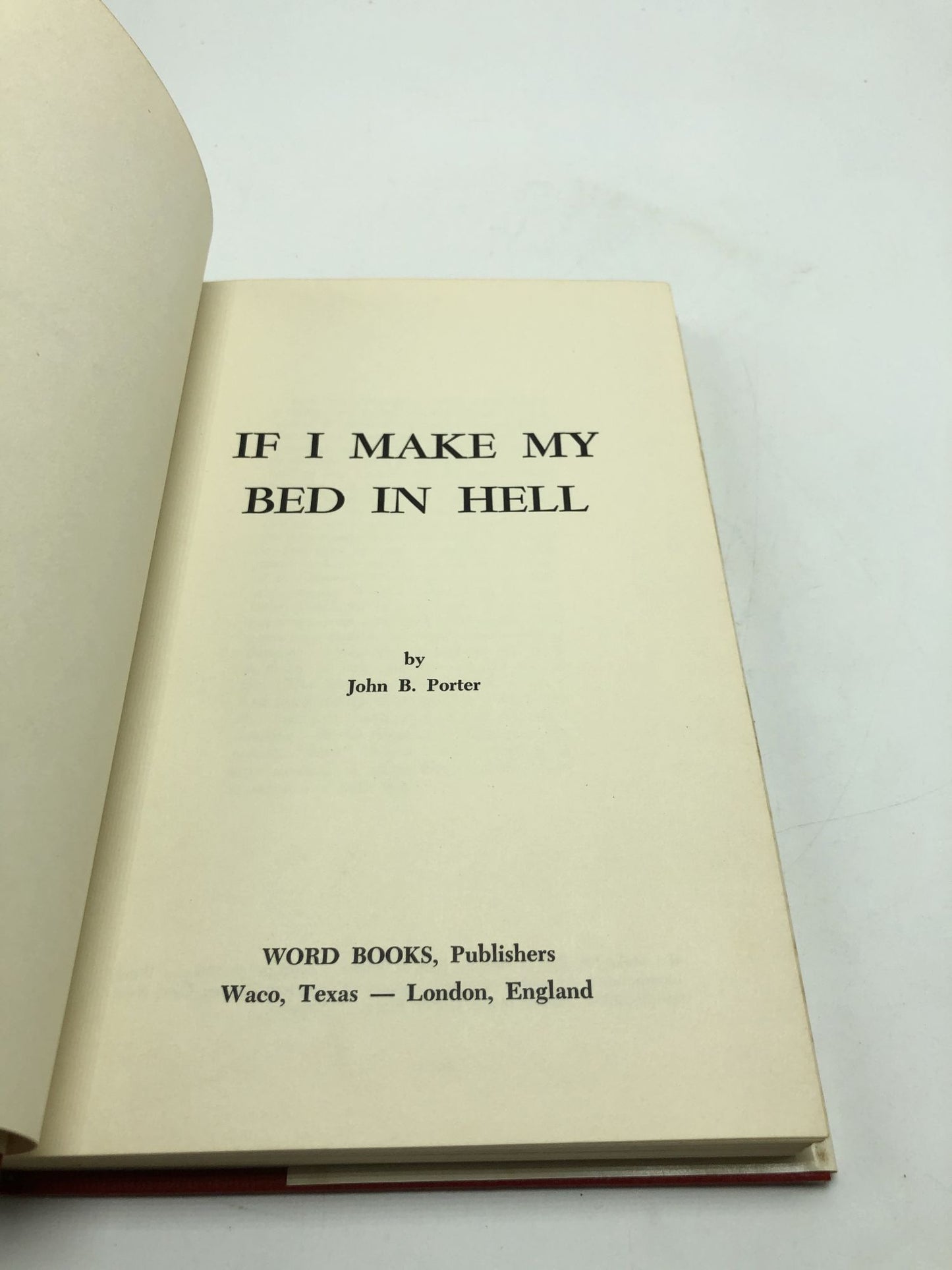 If I Make My Bed In Hell