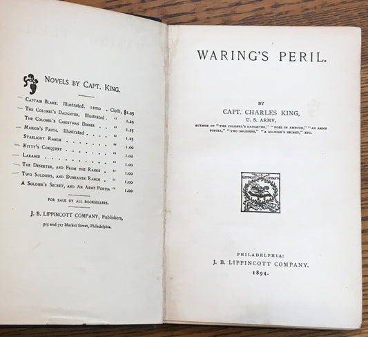 Waring's Peril