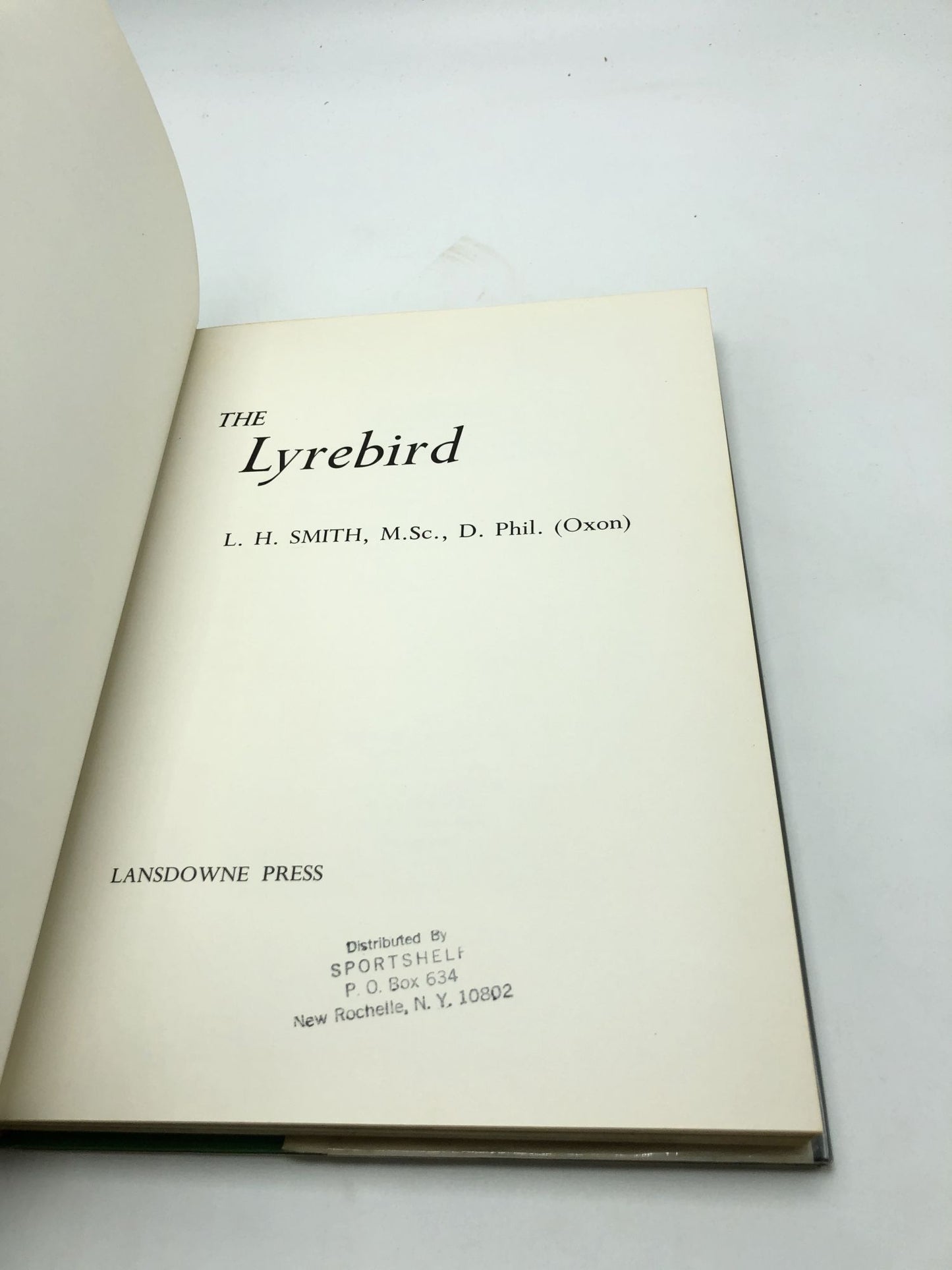 The Lyrebird