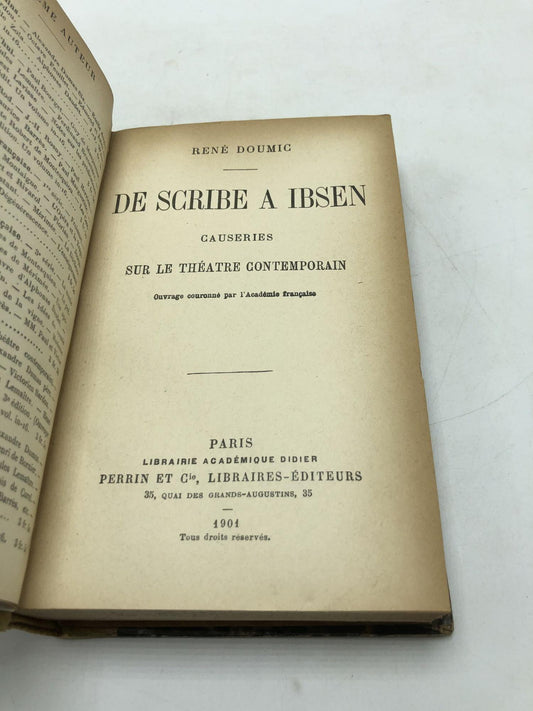 De Scribe a Ibsen