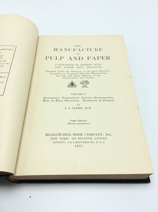 The Manufacture Of Pulp And Paper (5 Volumes)