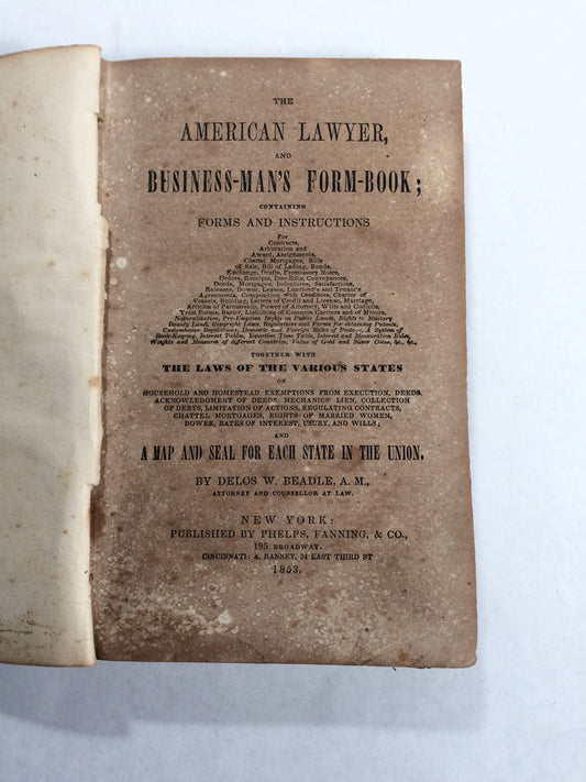 The American Lawyer And Business-Man's Form-Book
