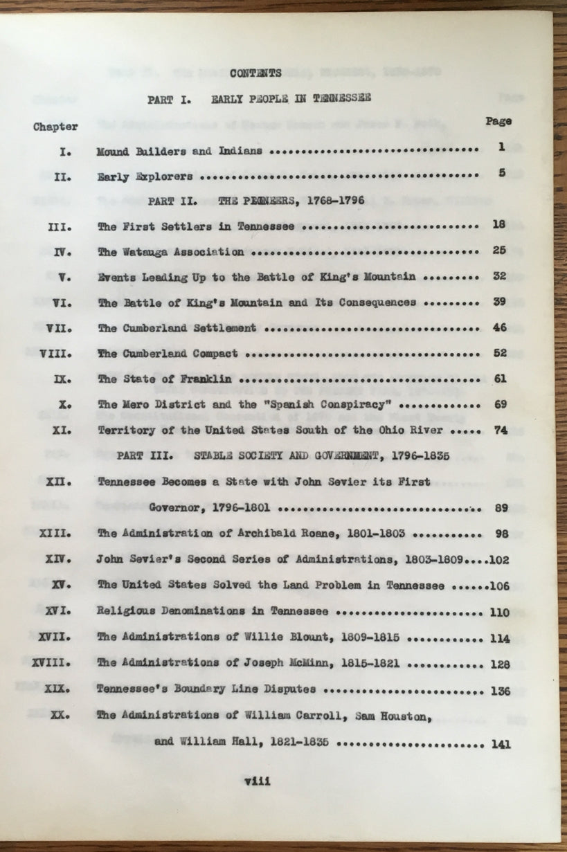The Volunteer State: A School History