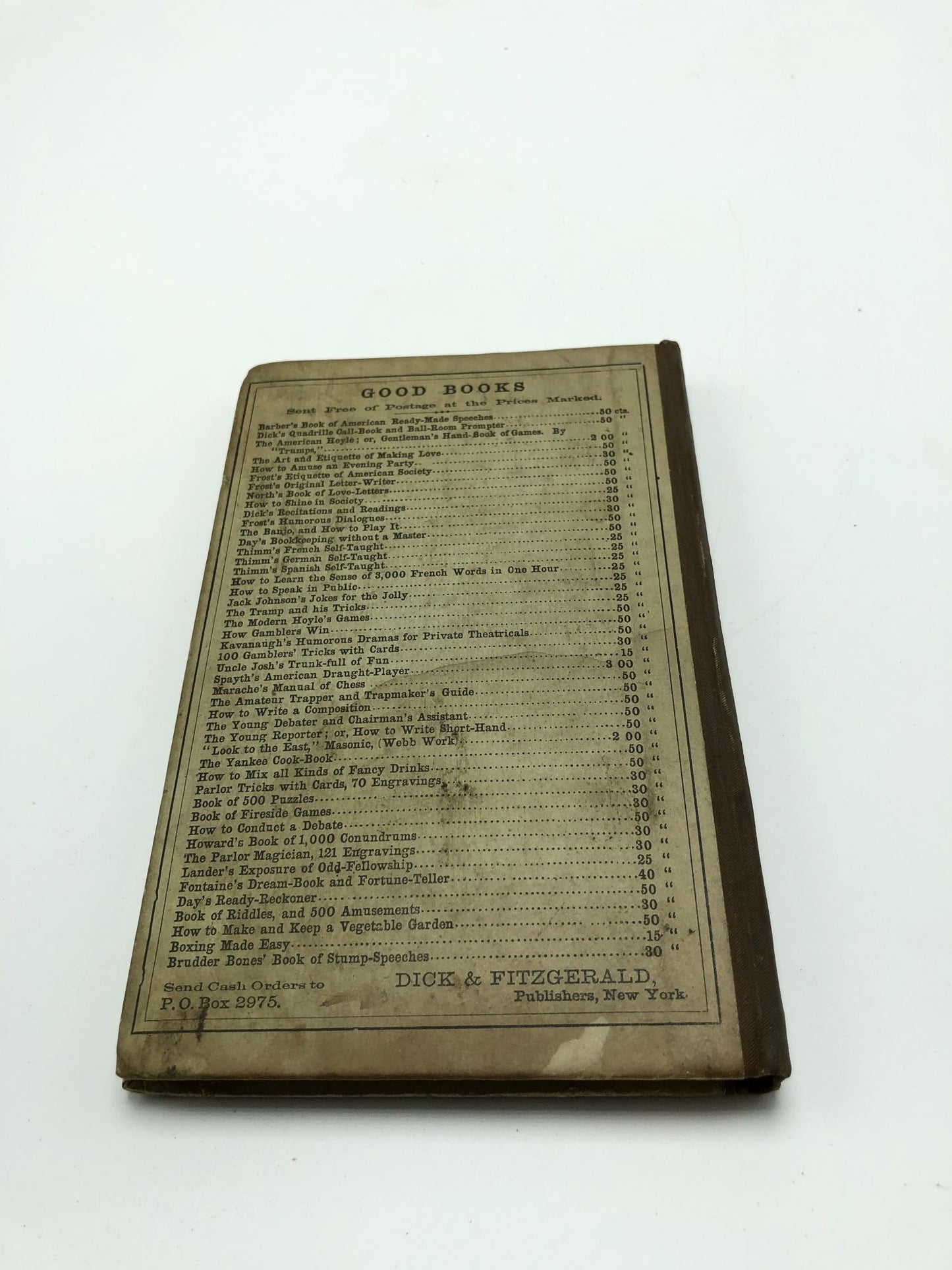 The Debater, Chairman's Assistant and Rules of Order