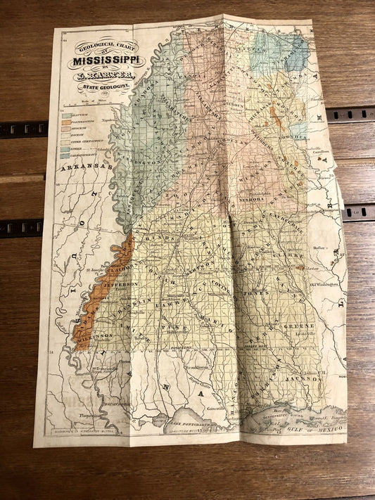 Preliminary Report on the Geology and Agriculture of the State of Mississippi