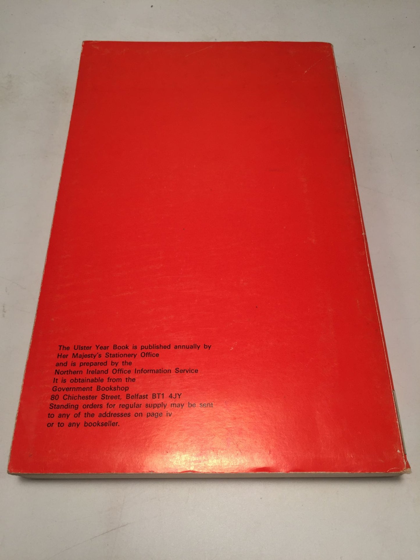 The Ulster Year Book The Official Handbook of Northern Ireland, 1973