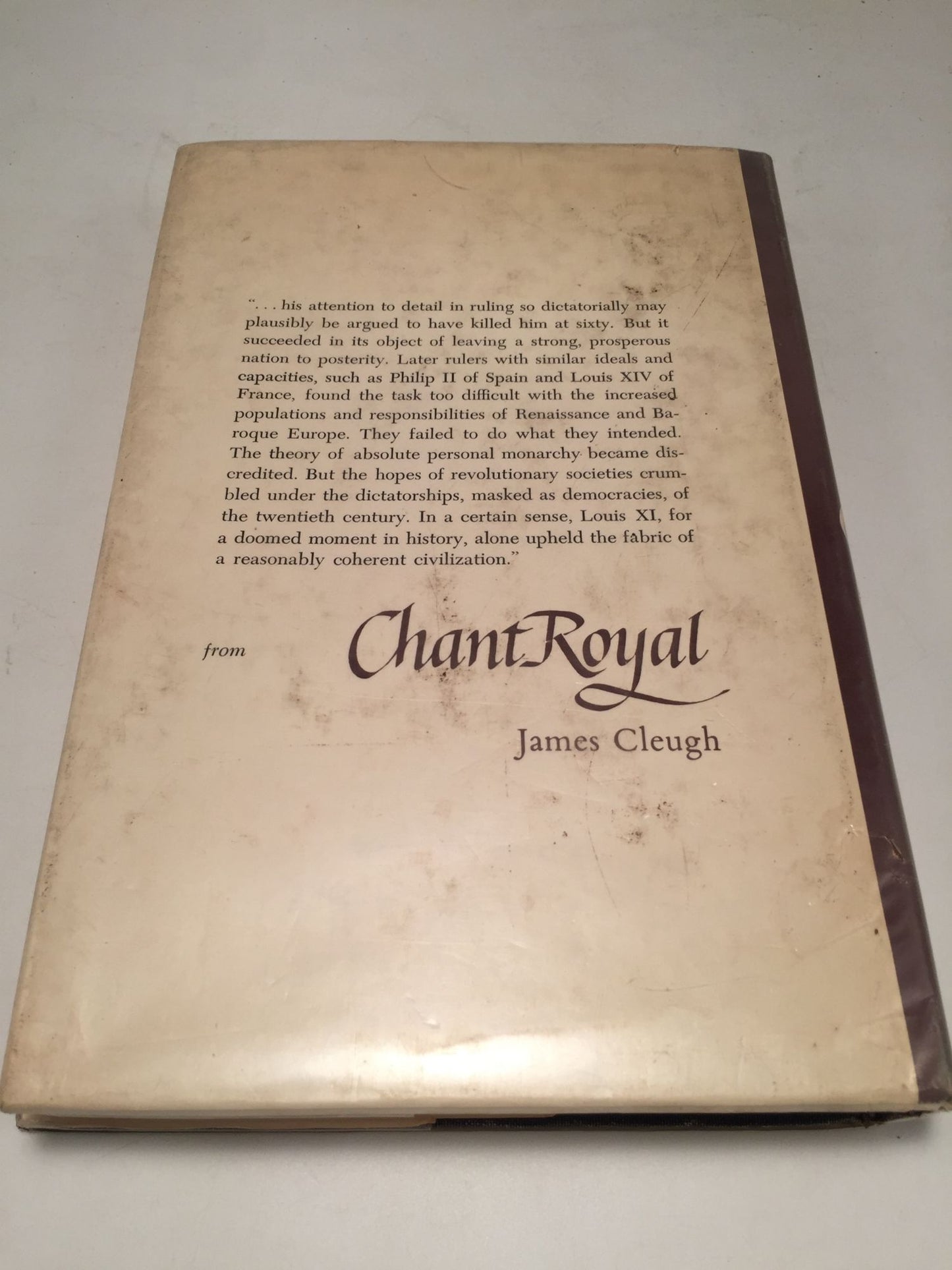 Chant Royal: The Life of Louis XI King of France