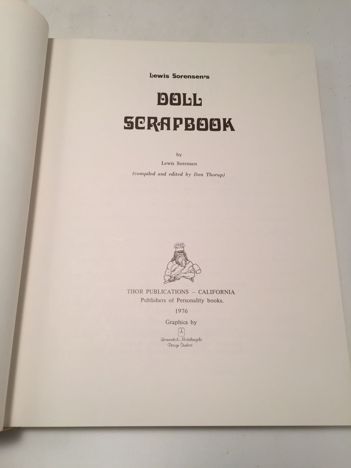 Lewis Sorensen's Doll Scrapbook