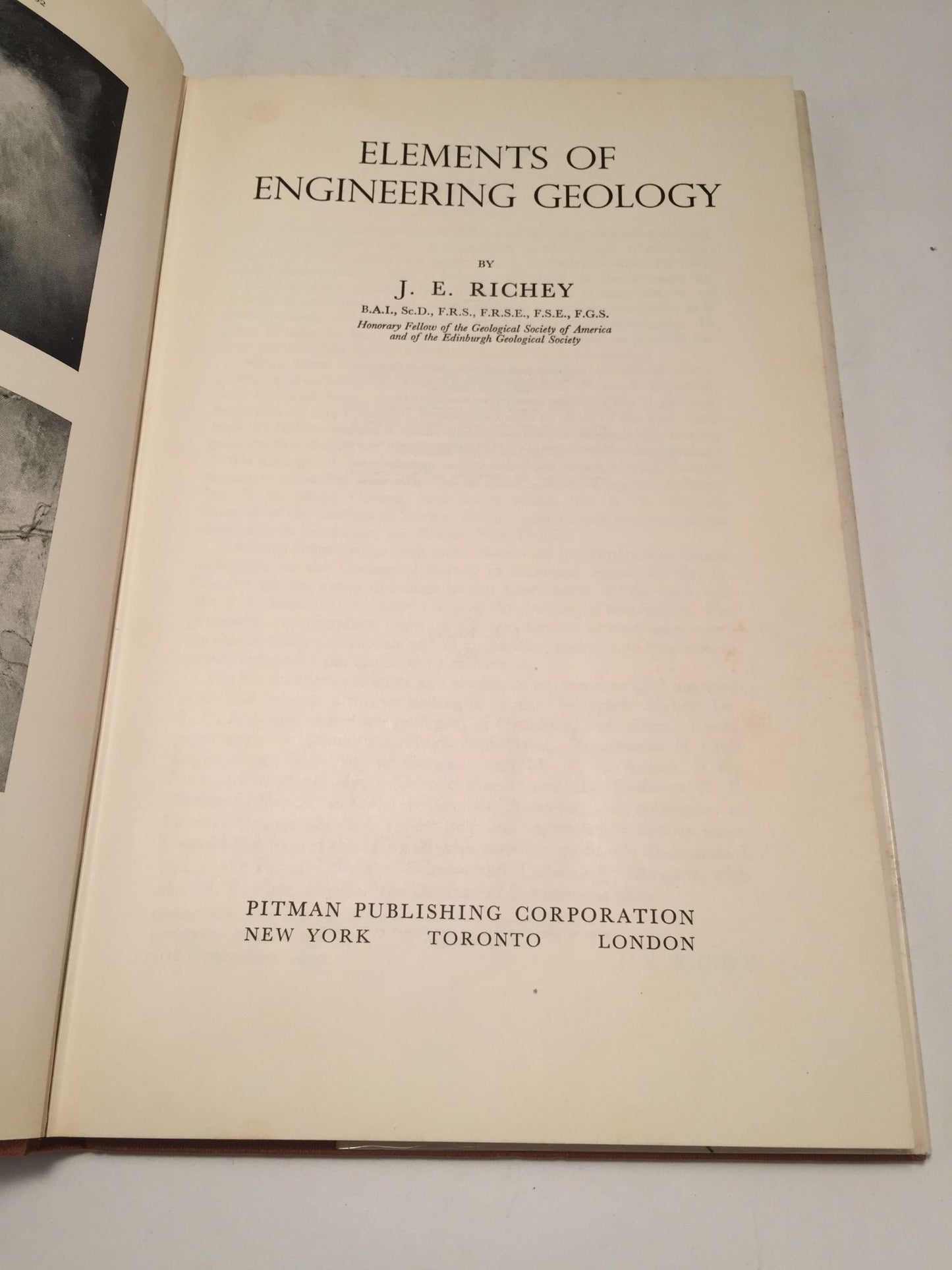 Elements of Engineering Geology