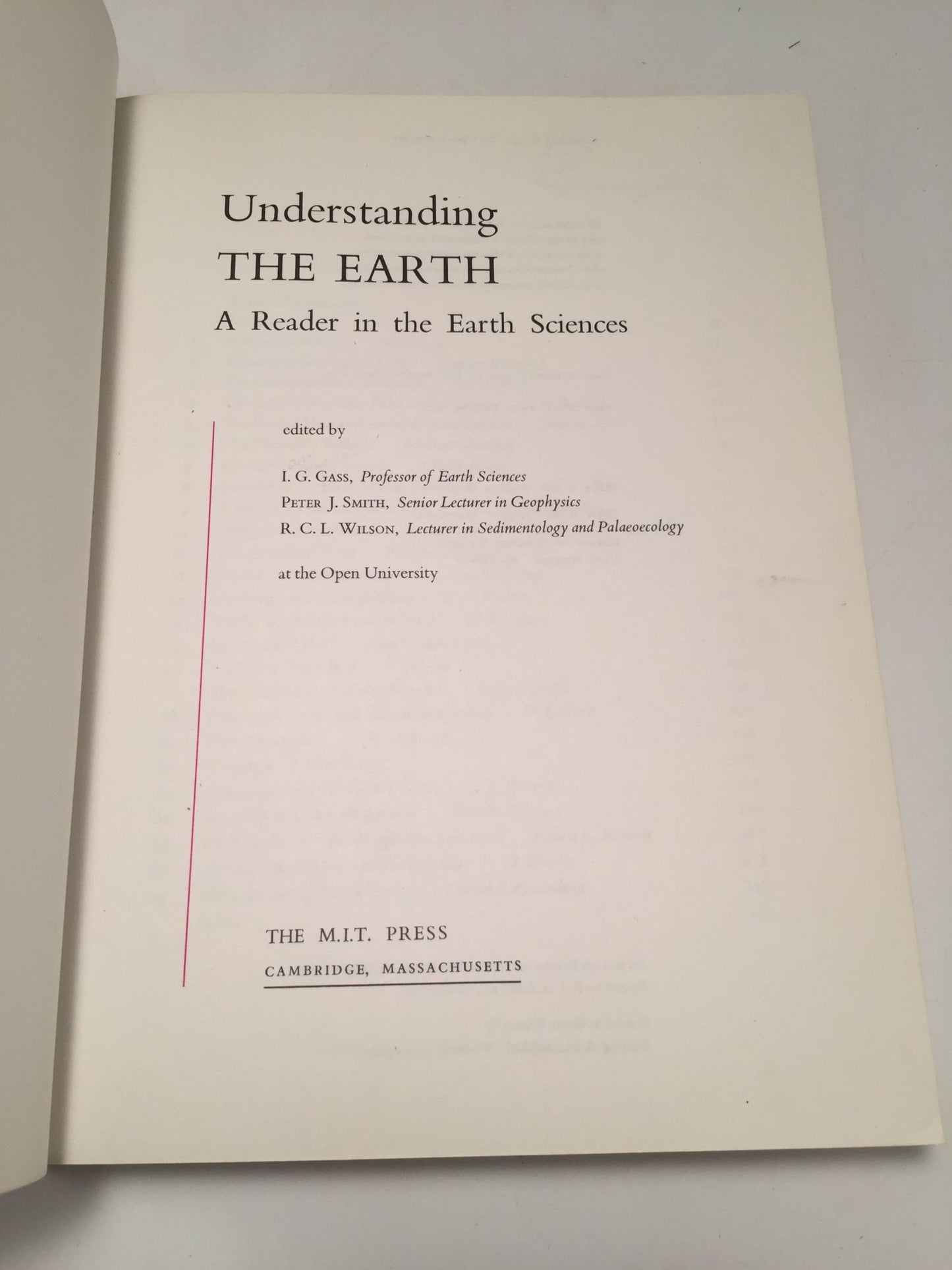 Understanding the Earth