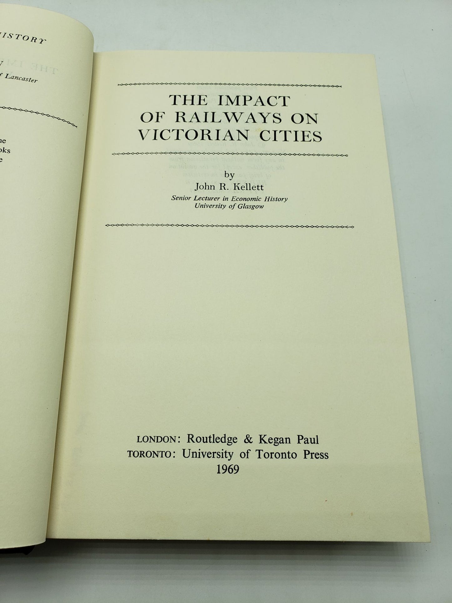 The Impact of Railways on Victorian Cities