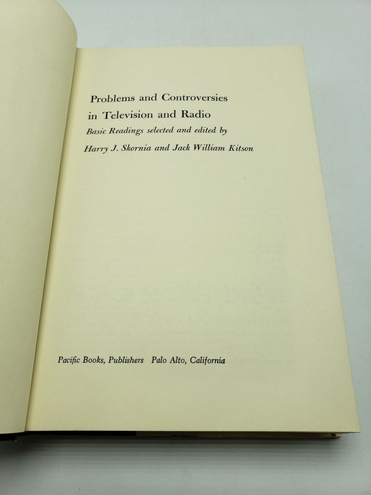 Problems And Controversies In Television And Radio