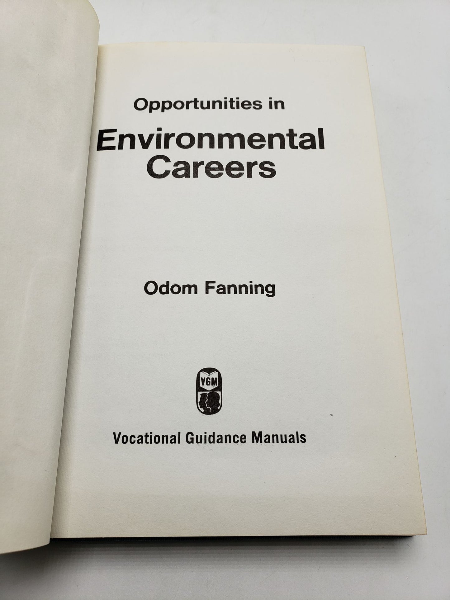 Opportunities in Environmental Careers