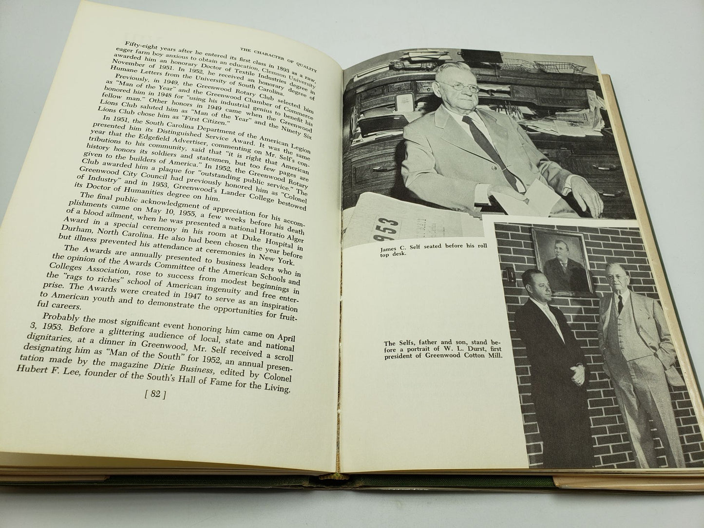 The Character Of Quality: The Story of Greenwood Mills