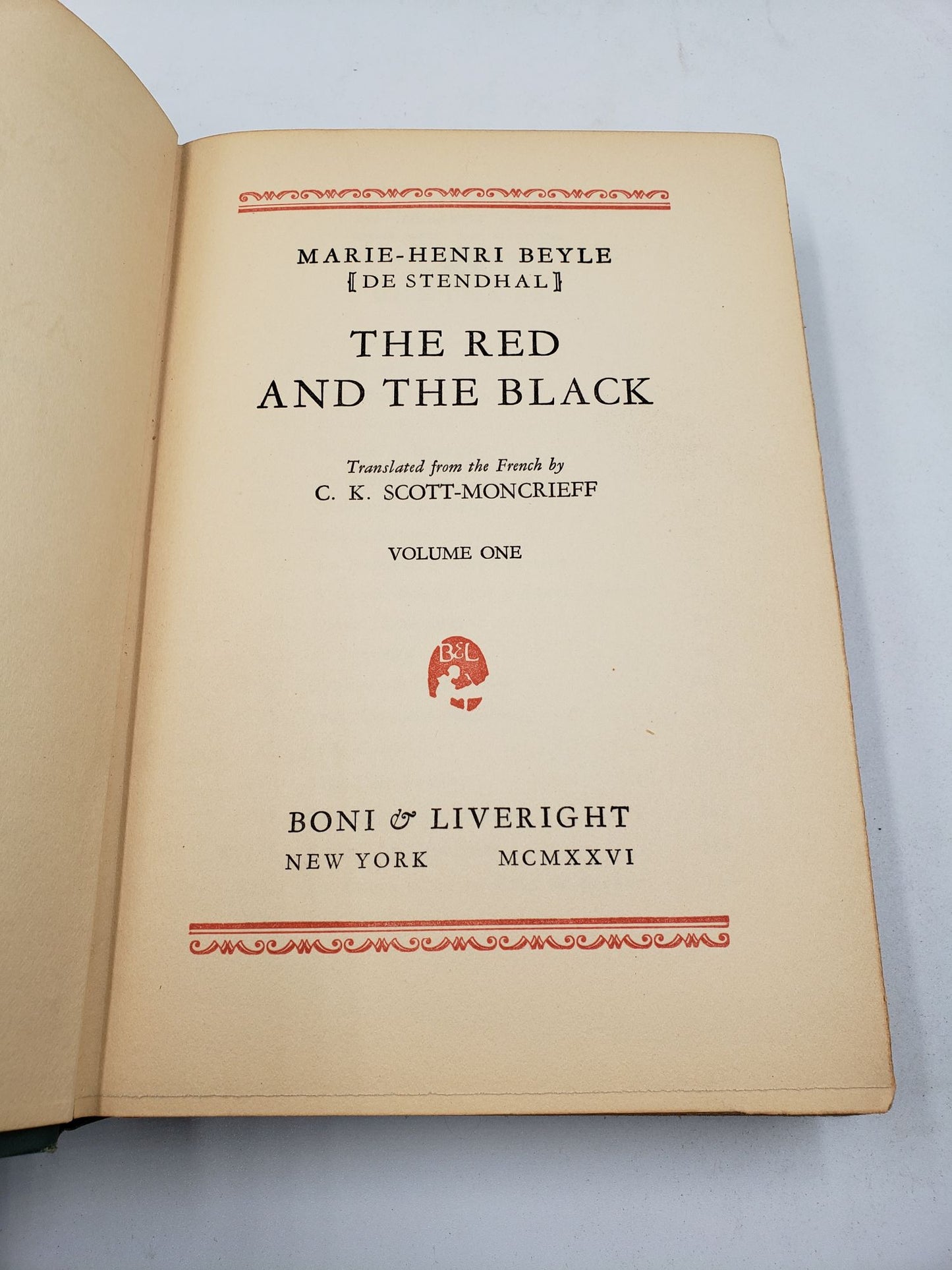 The Red And The Black (Volume 1)