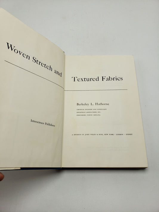 Woven Stretch and Textured Fabrics