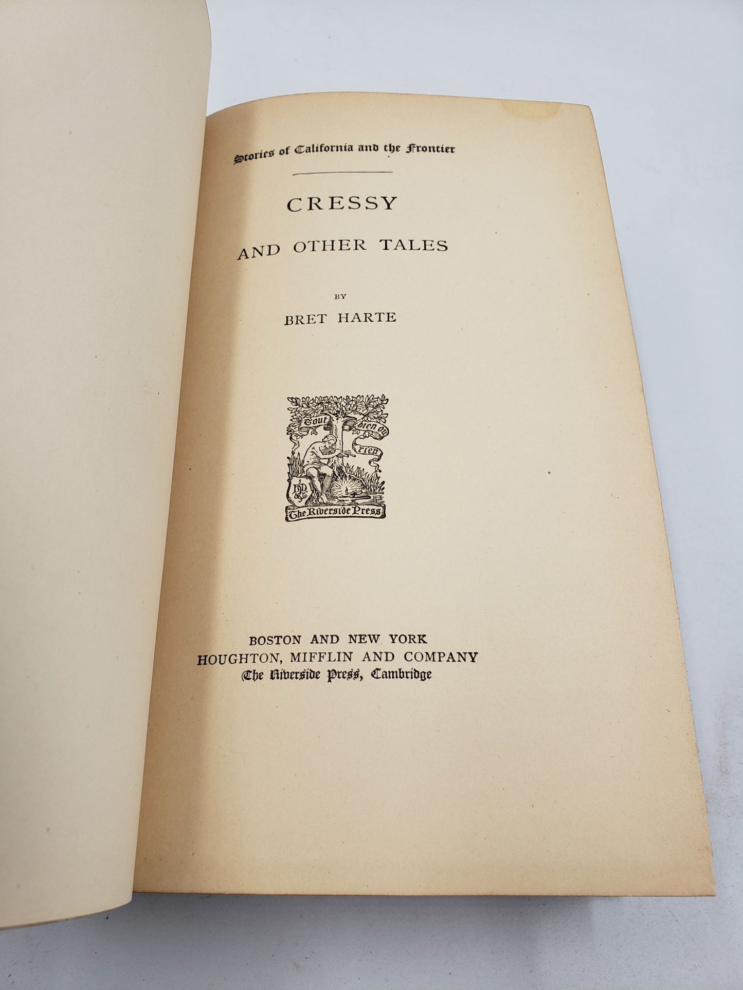 The Writings of Bret Harte: Cressy And Other Tales (Volume 7)