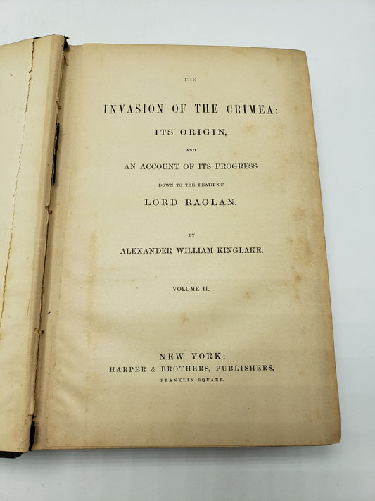 The Invasion of the Crimea: Its Origin And An Account Of Its Progress (Volume 2)