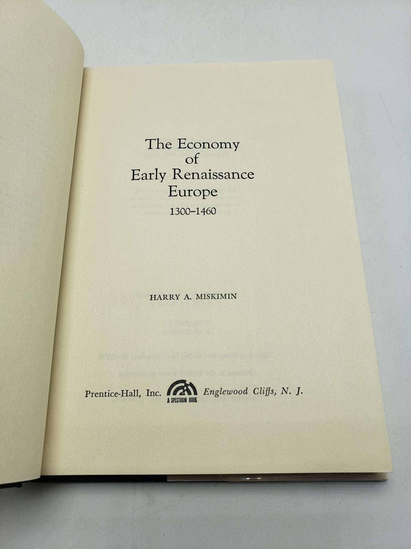Economy of Early Renaissance Europe, 1300-1460
