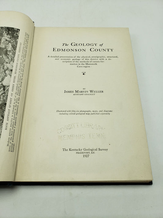 Geology of Edmonson County