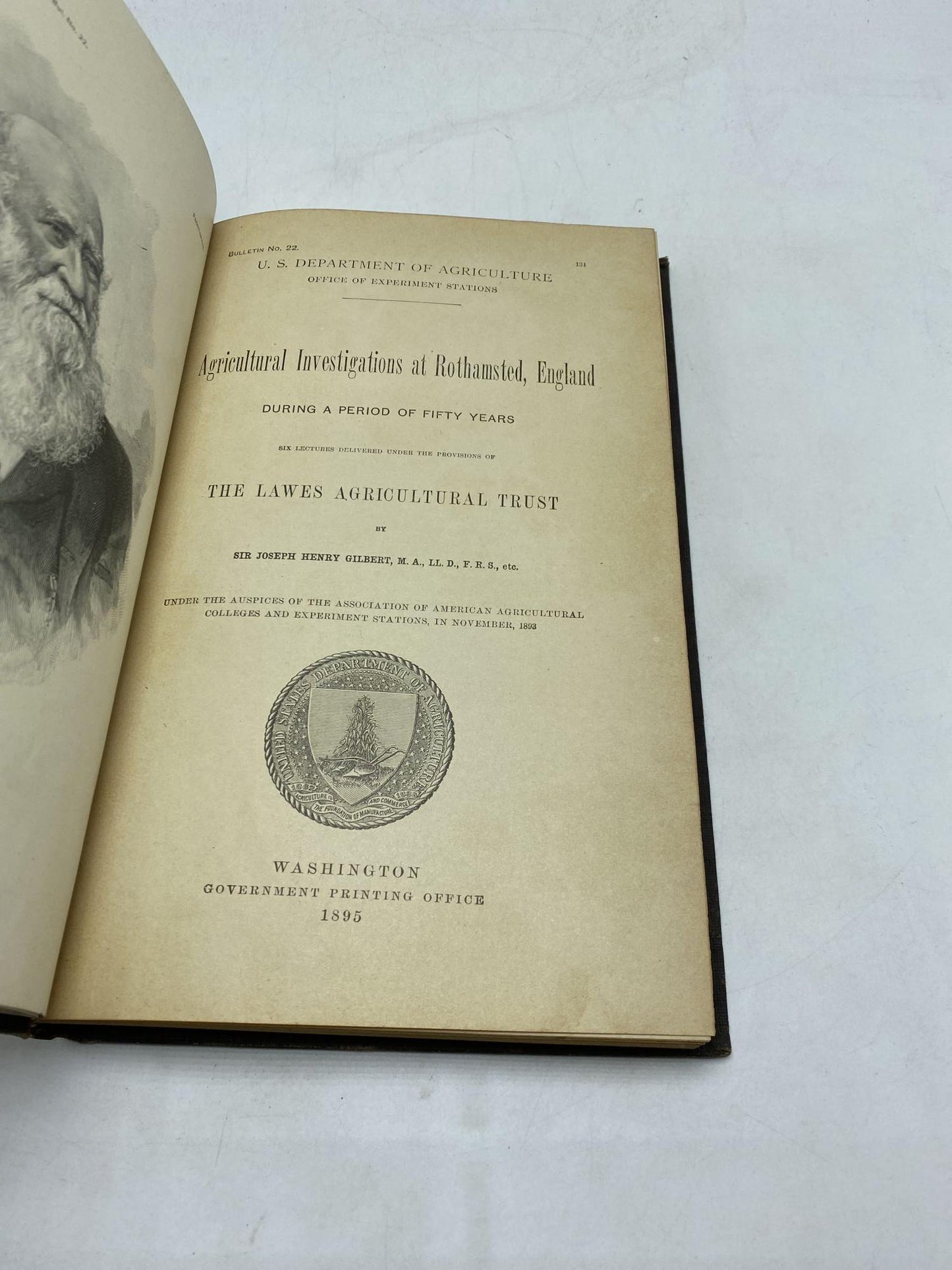 Agricultural Investigations at Rothamsted, England