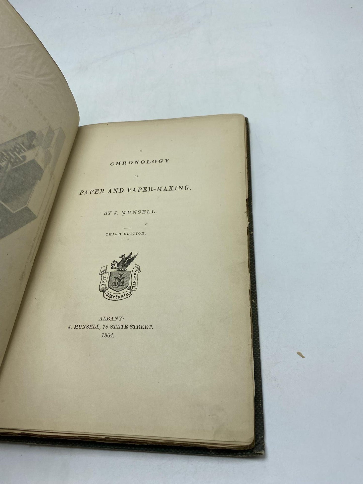 A Chronology Of Paper And Paper-Making