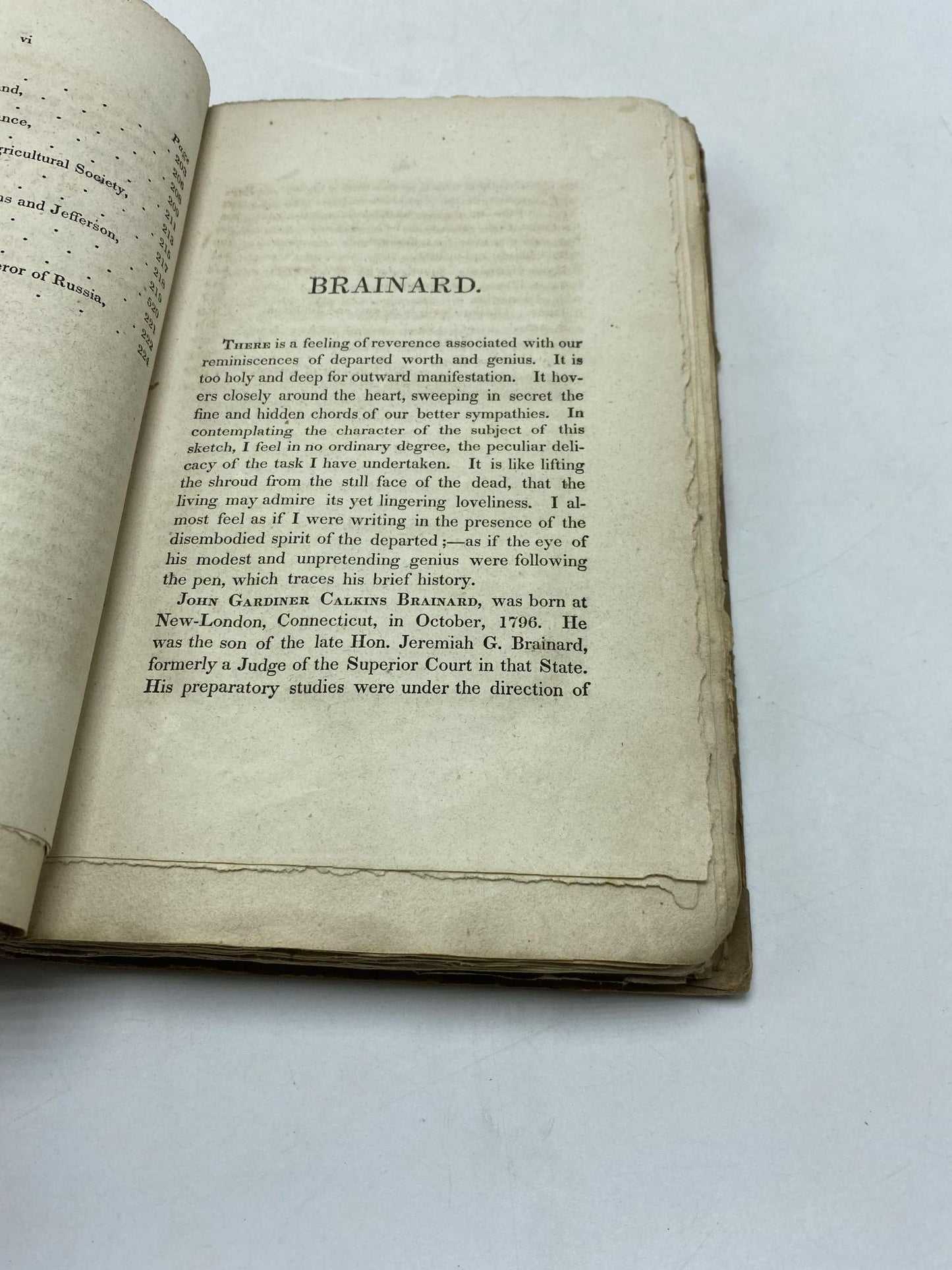 The Literary Remains of John G.C. Brainard