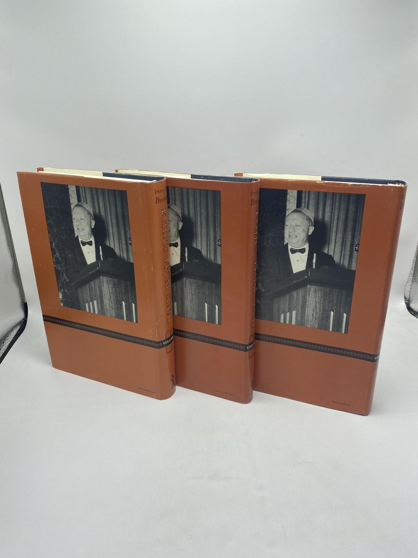Ethics from Sinai: An Eclectic, Wide-Ranging Commentary on Pirke Avoth [3 Volume Set]