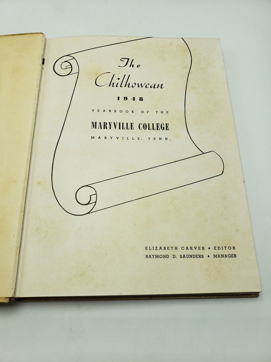 The Chilhowean: Annual Yearbook 1948