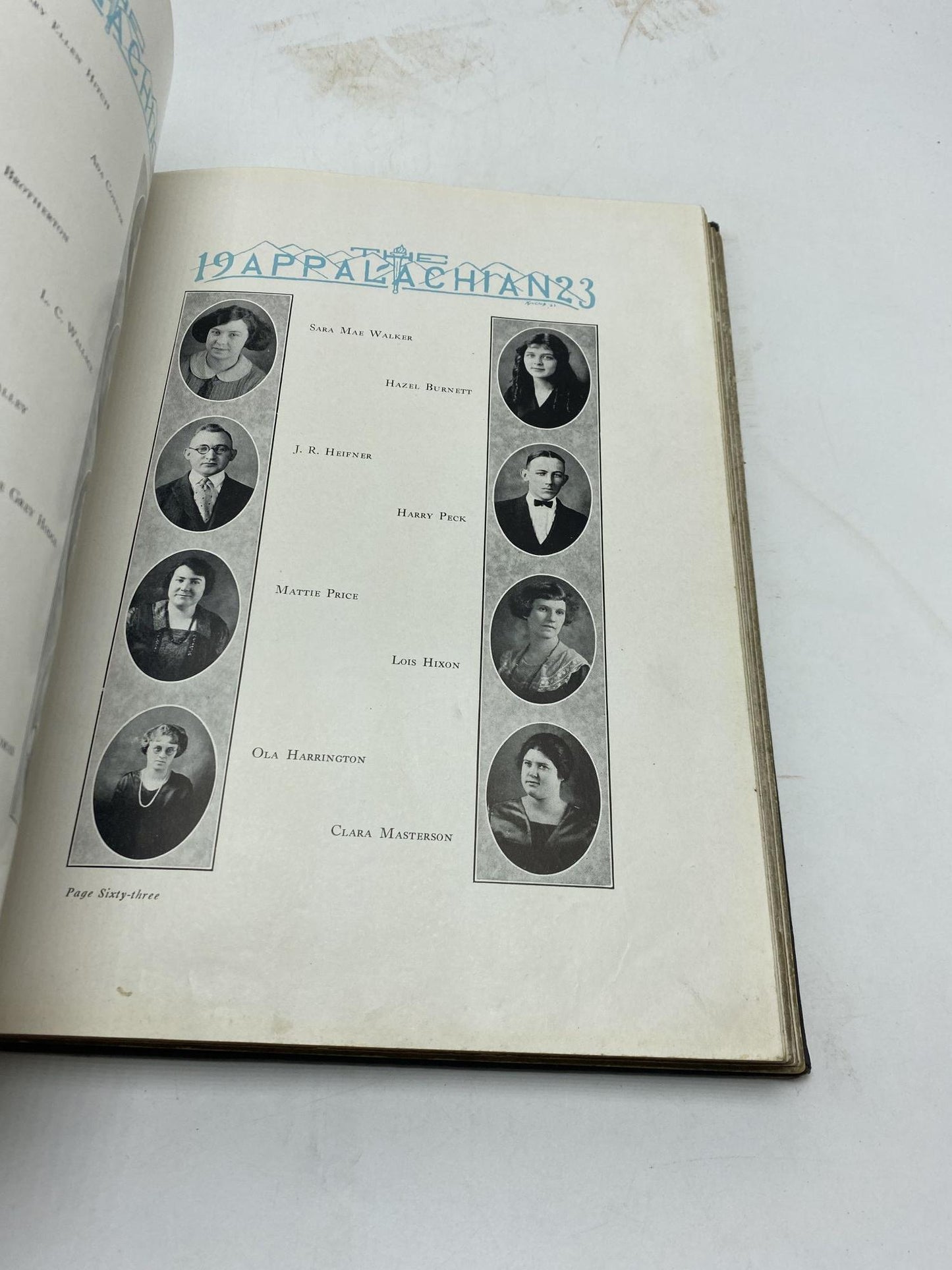 1953 Appalachian Yearbook Carson-Newman College