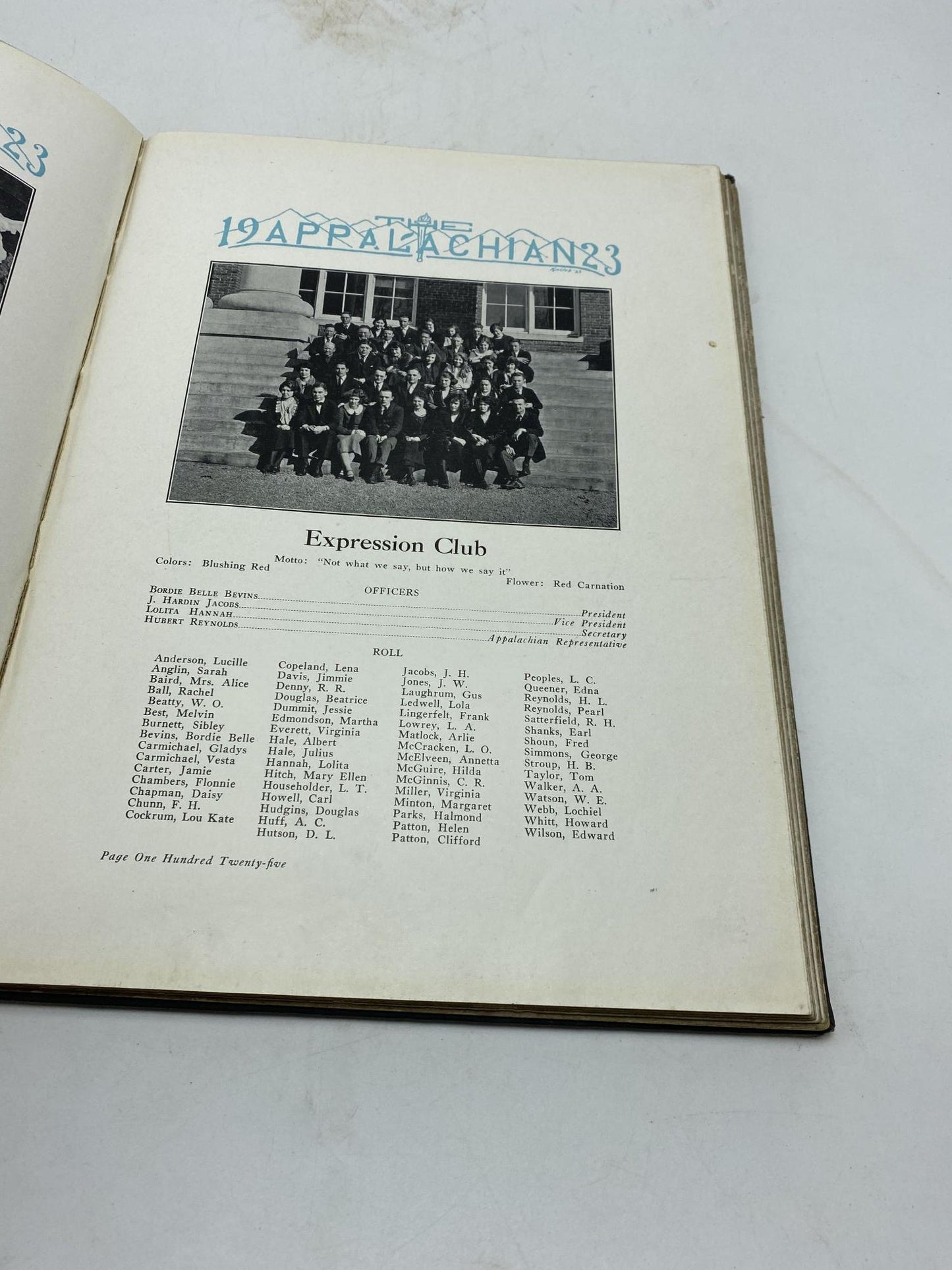 1953 Appalachian Yearbook Carson-Newman College