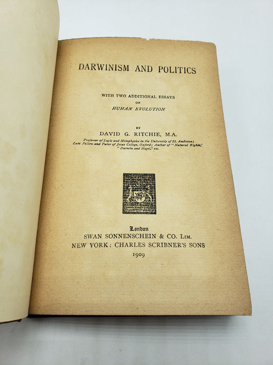 Darwinism and Politics