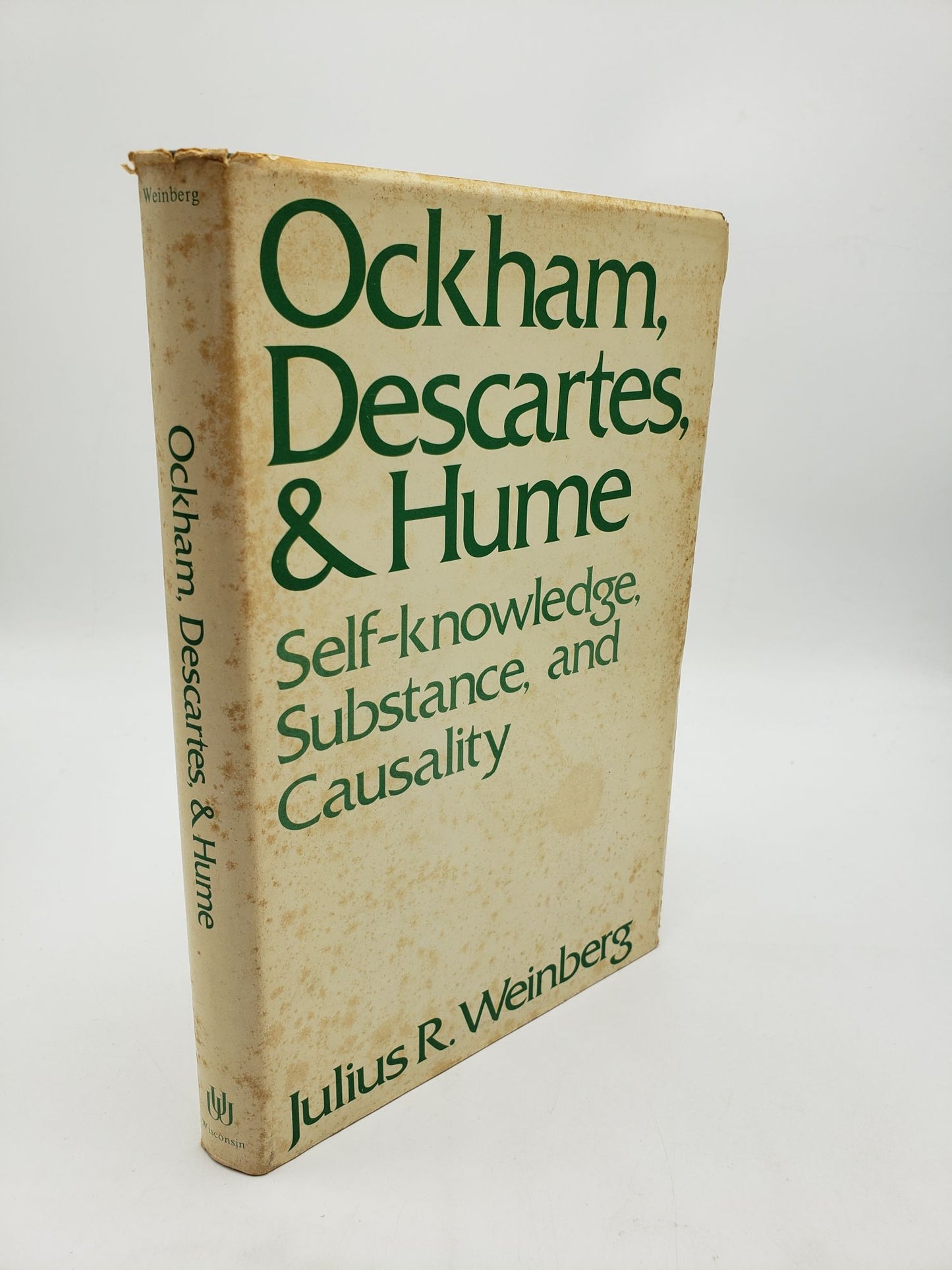 Ockham, Descartes, and Hume: Self Knowledge, Substance, and Causality