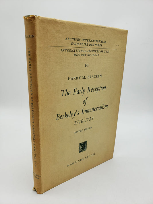 The Early Reception of Berkeley's Immaterialism 1710-1733