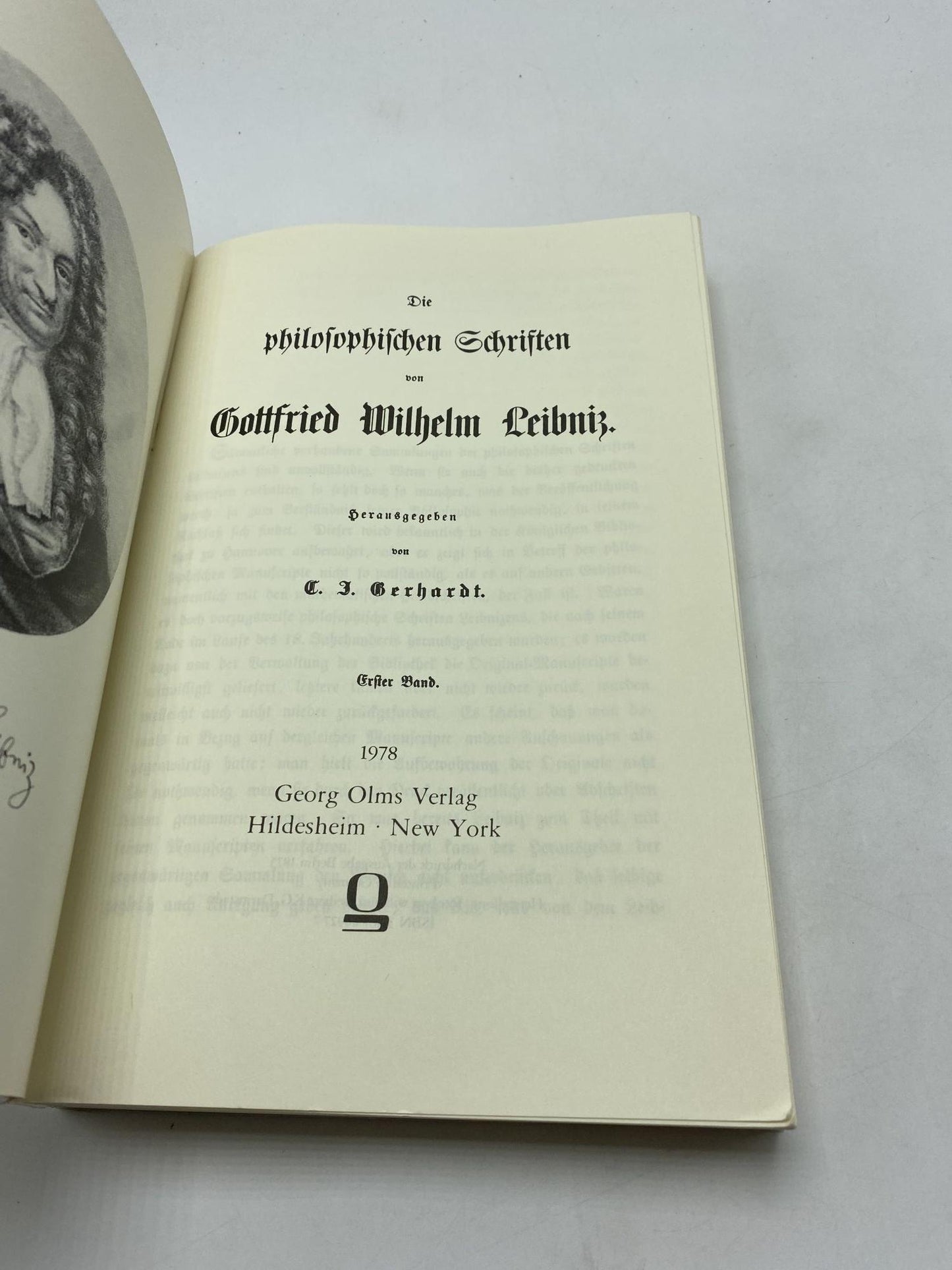 Die Philosophischen Schriften 1