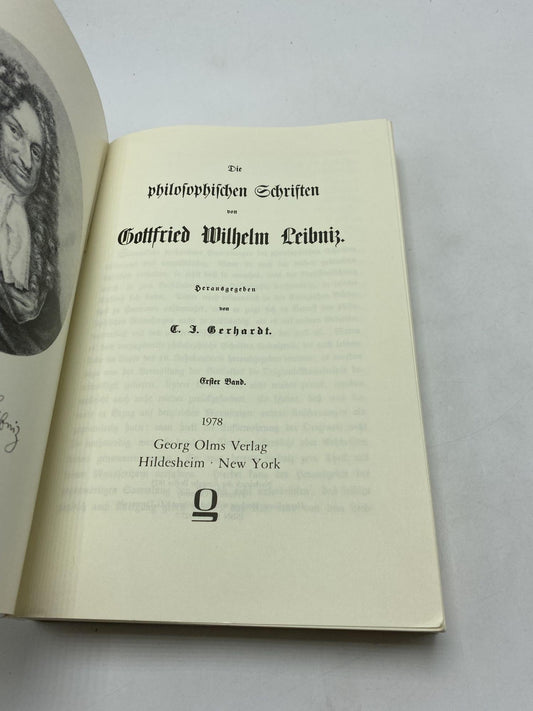 Die Philosophischen Schriften 1