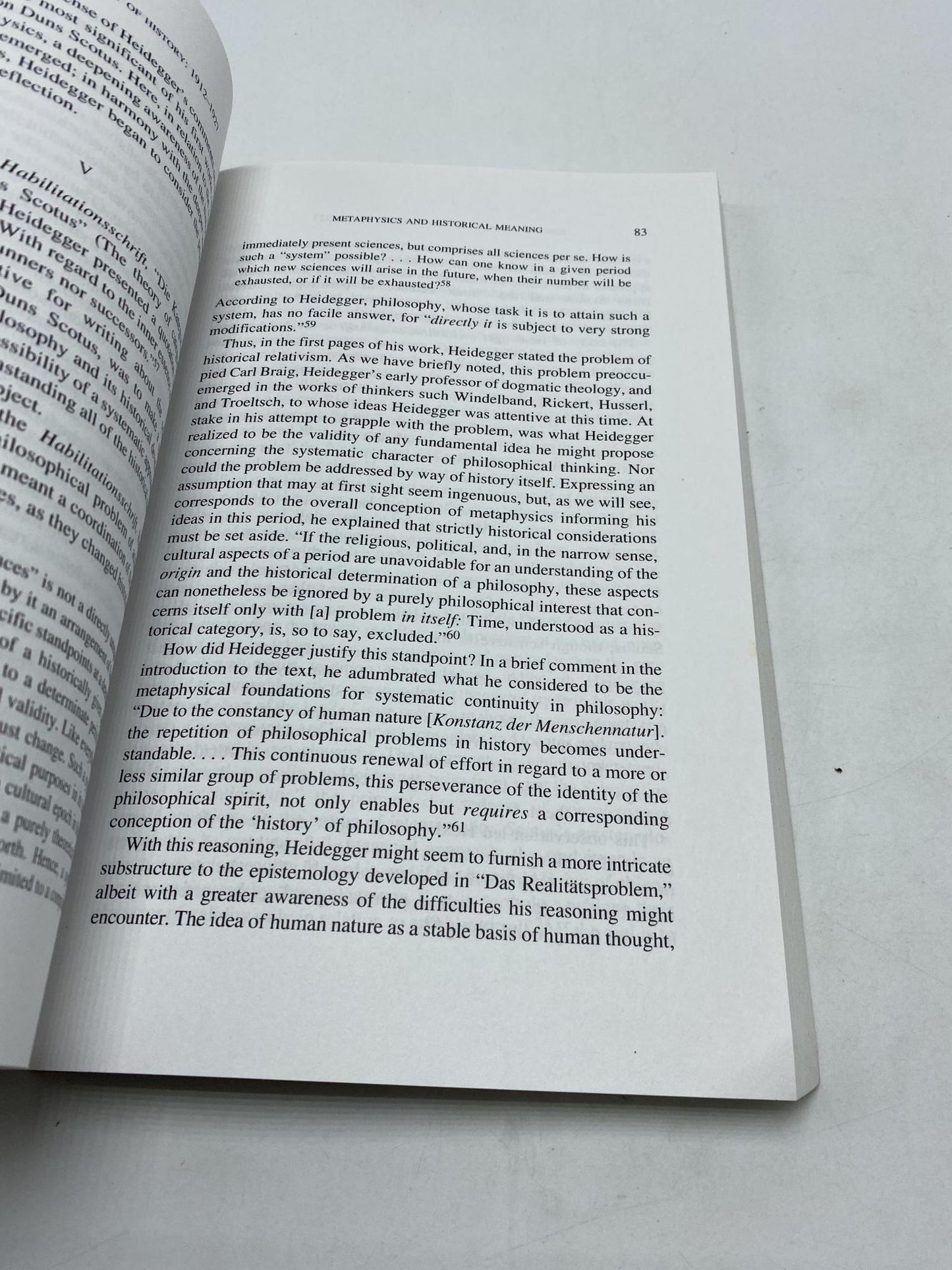 Martin Heidegger and the Problem of Historical Meaning