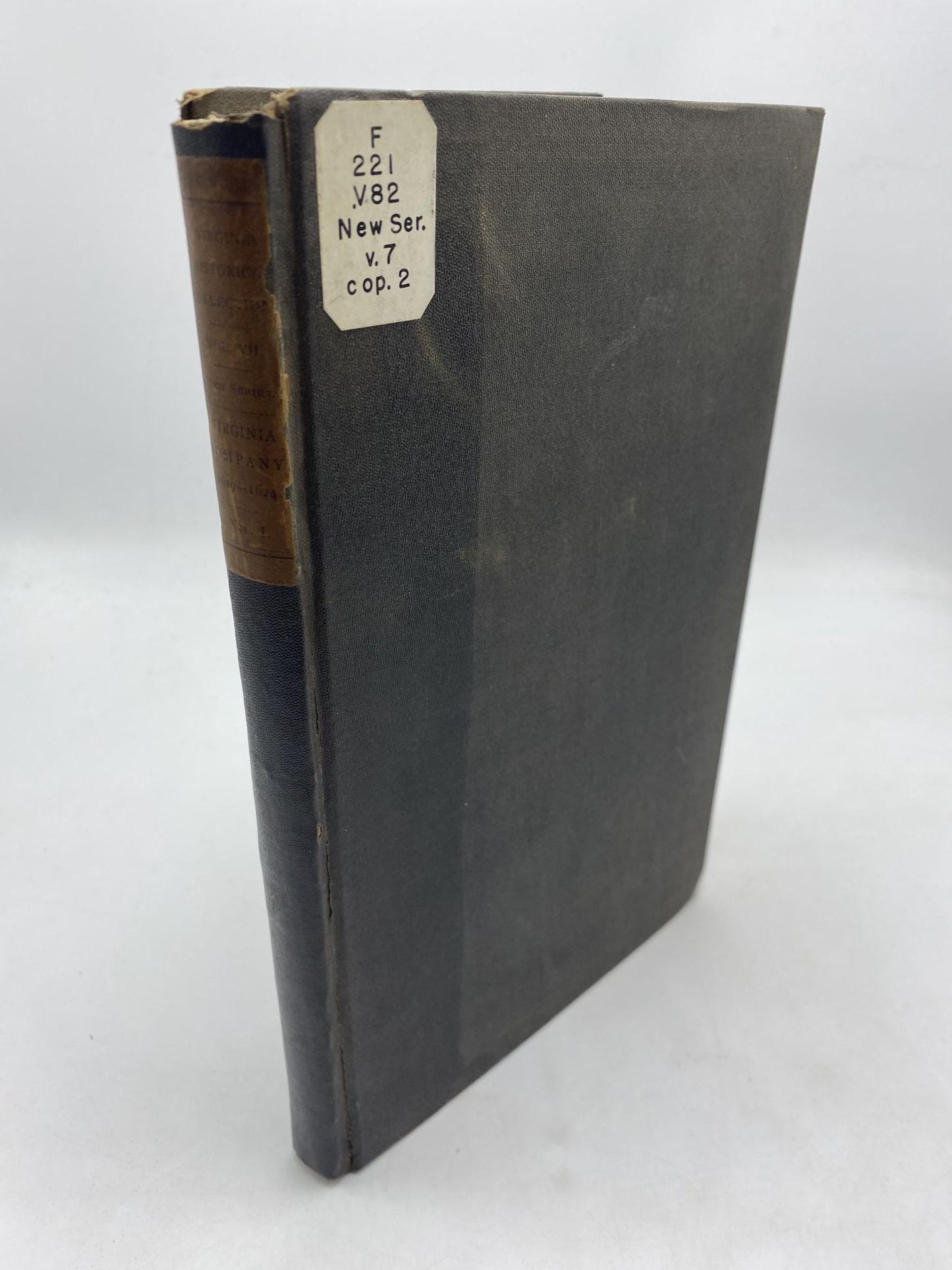 Abstract Of The Proceedings Of The Virginia Company Of London, 1619-1624, Prepared From The Records In The Library Of Congress (Volume I)