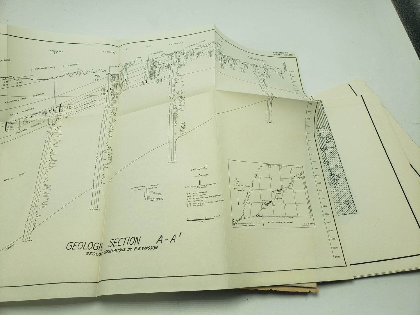 Attala County Mineral Resources (Mississippi Geological Bulletin 99)