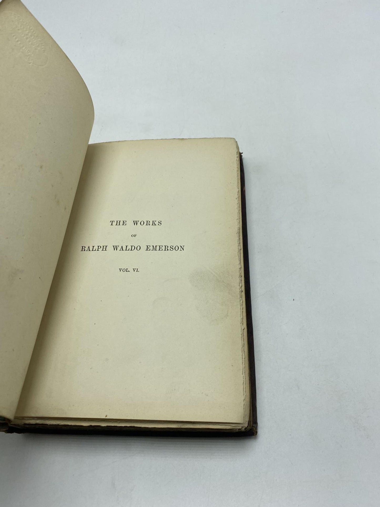 The Works of Ralph Waldo Emerson, Vol. 6 (Letters and Social Aims)