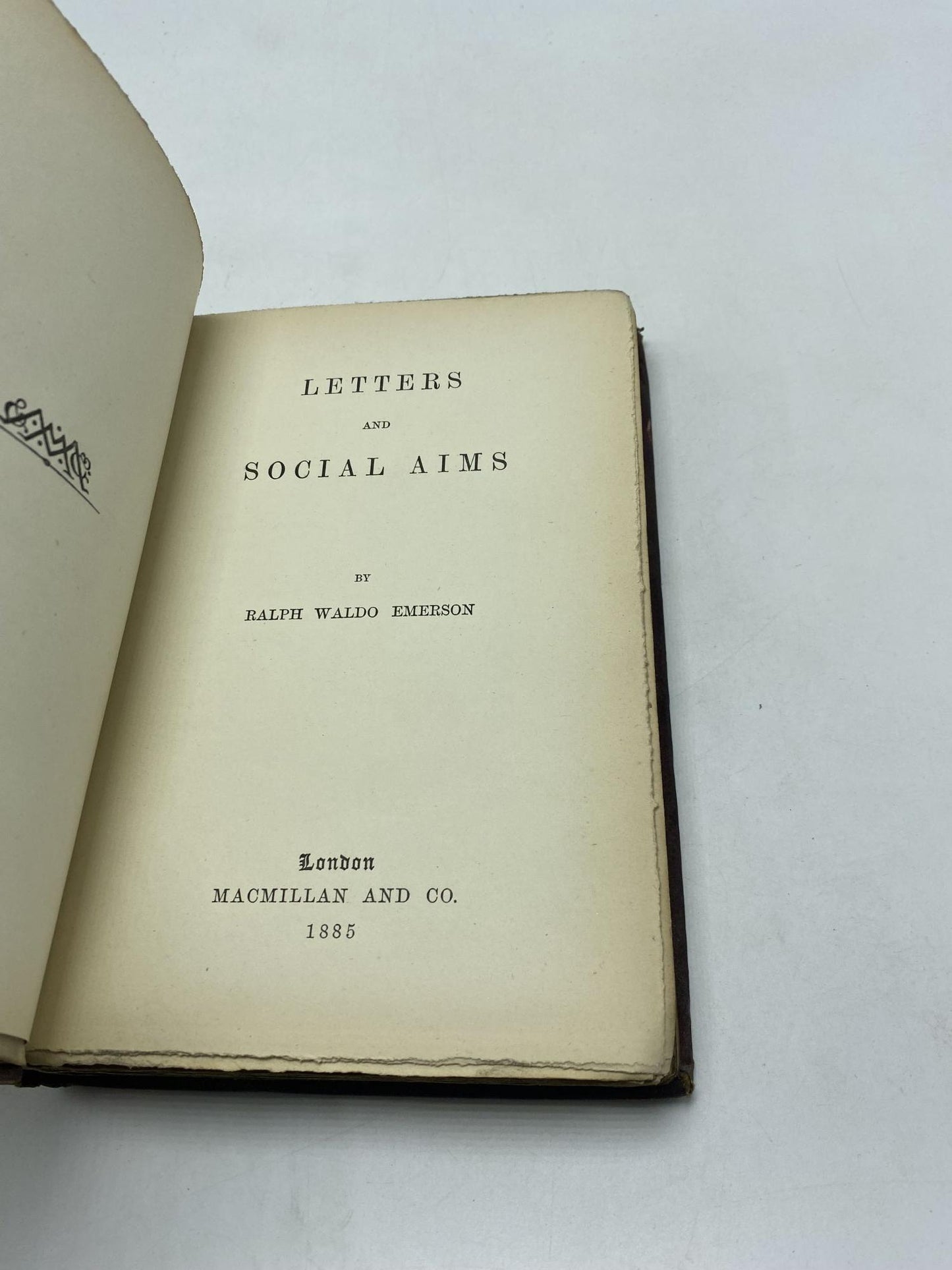 The Works of Ralph Waldo Emerson, Vol. 6 (Letters and Social Aims)
