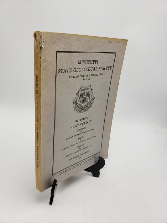 Clay County Geology (Mississippi Geological Bulletin 53)
