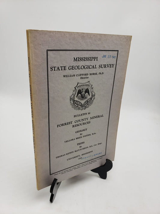 Forrest County Mineral Resources (Mississippi Geological Bulletin 44)