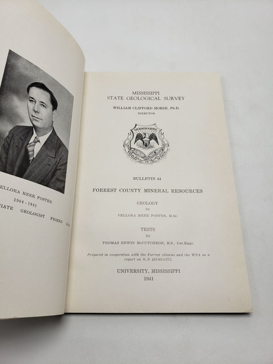 Forrest County Mineral Resources (Mississippi Geological Bulletin 44)