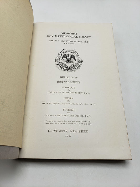 Scott County (Mississippi Geological Bulletin 49)