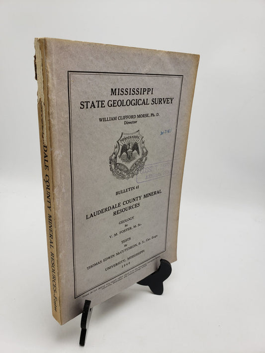 Lauderdale County Mineral Resources (Mississippi Geological Bulletin 41)