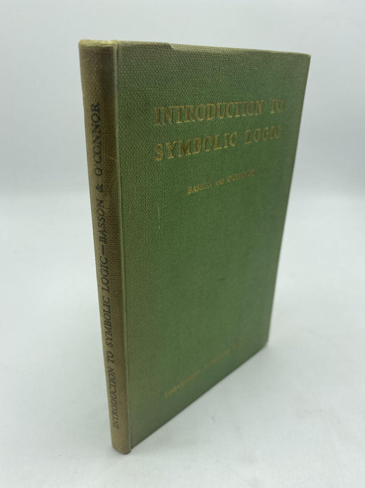 Introduction To Symbolic Logic