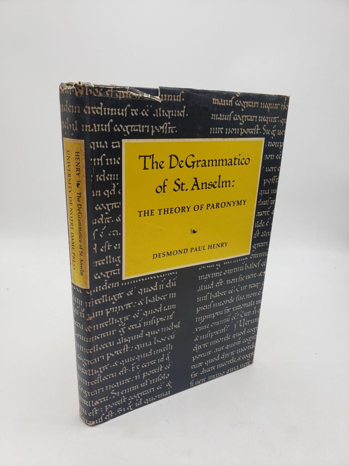 The DeGrammatico of St. Anselm