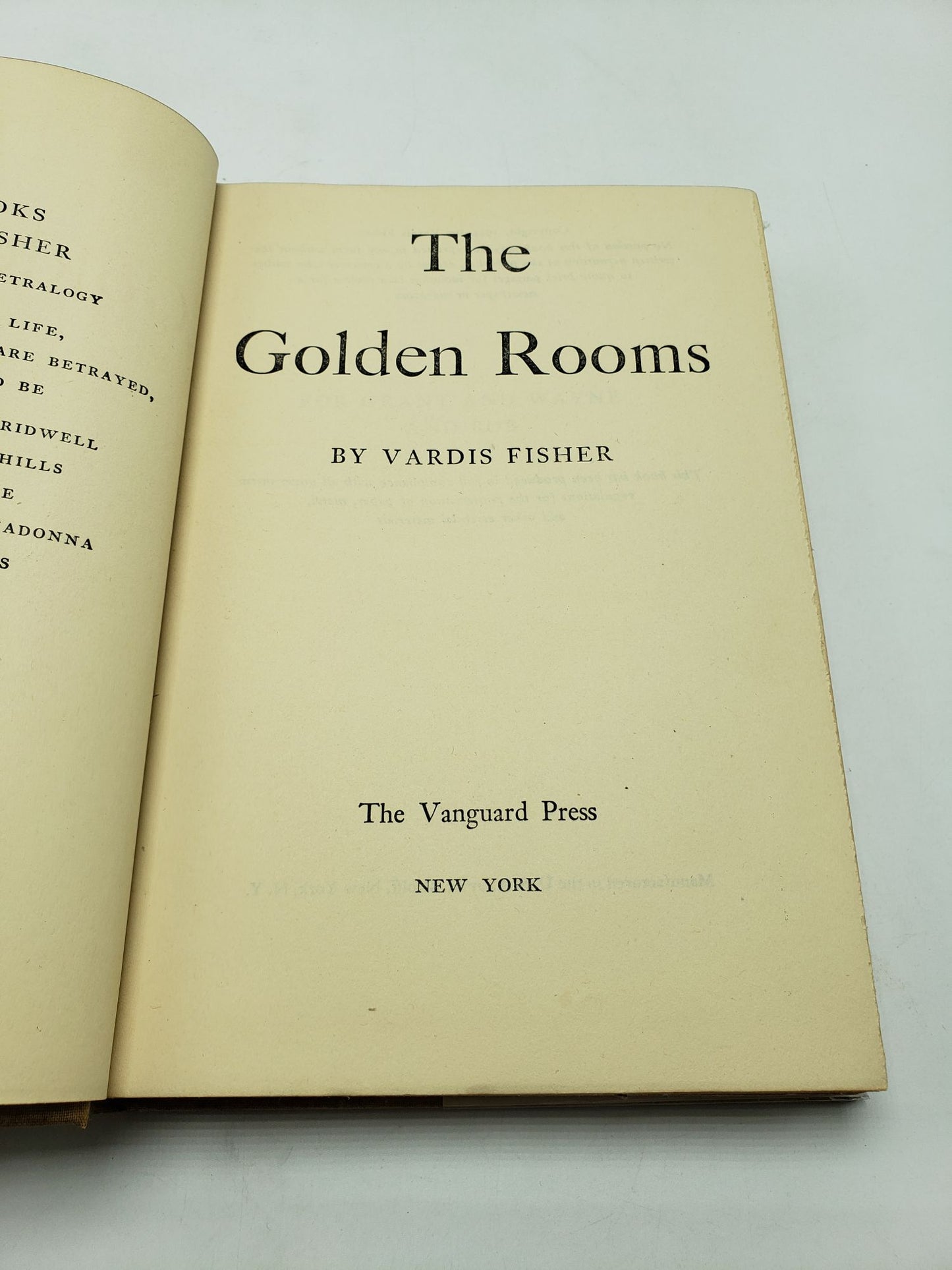 The Golden Rooms