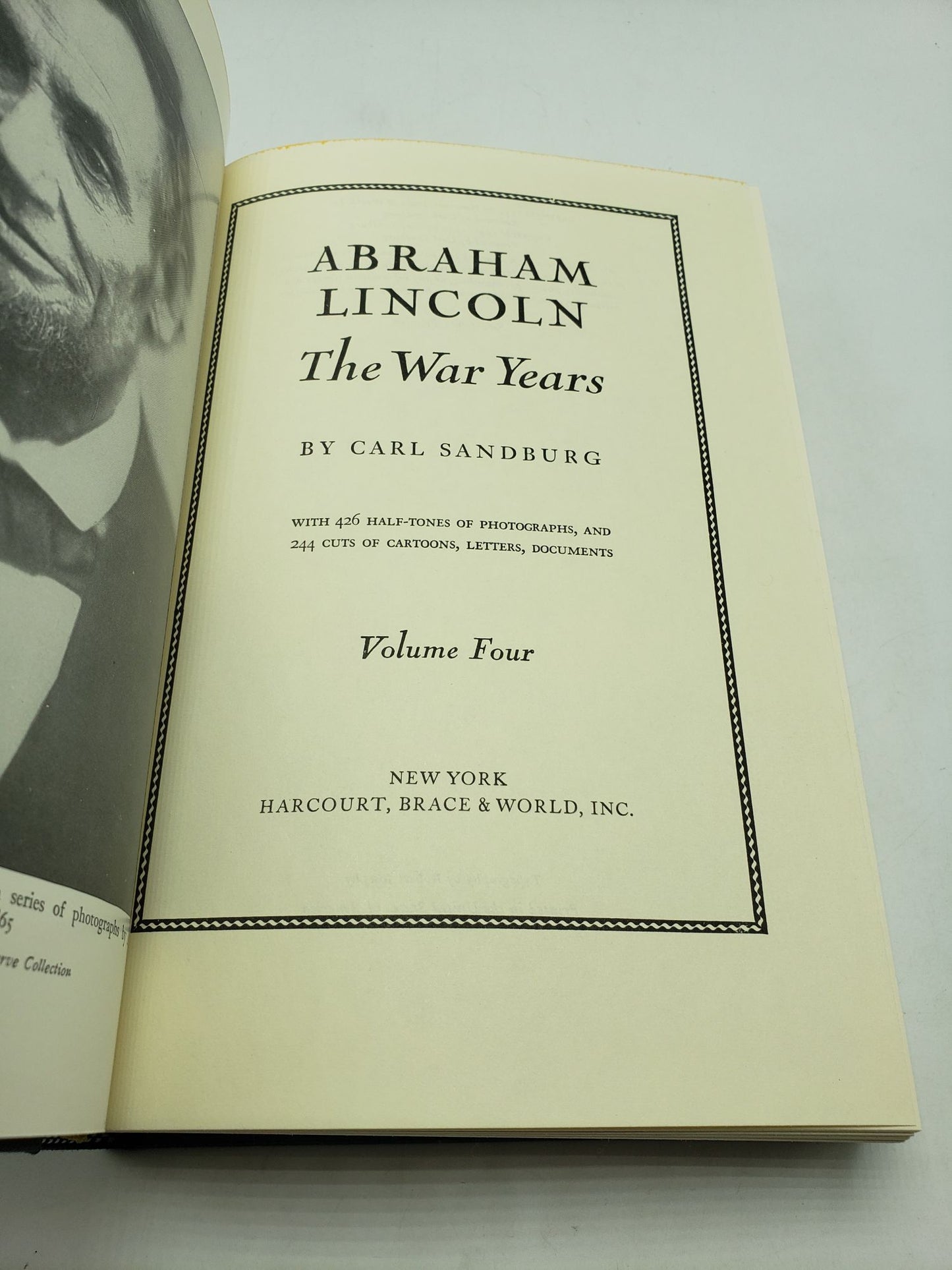 Abraham Lincoln: The War Years (4 Volume Set)